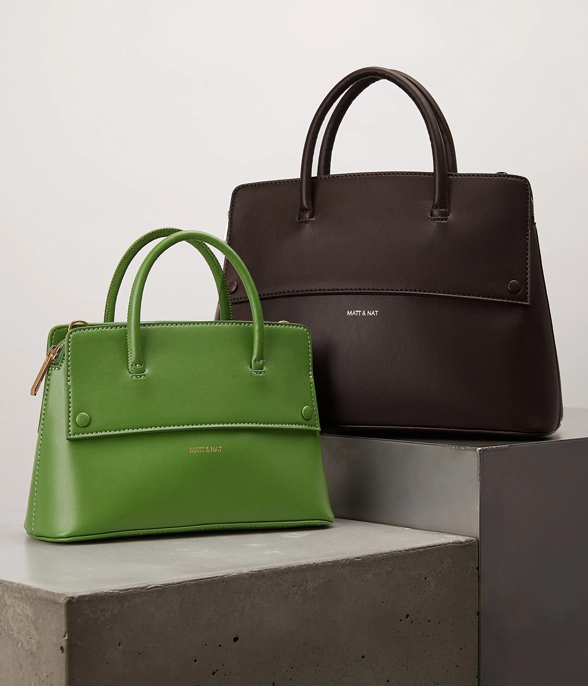 SILVA SM Small Vegan Satchel - UPPEAL
