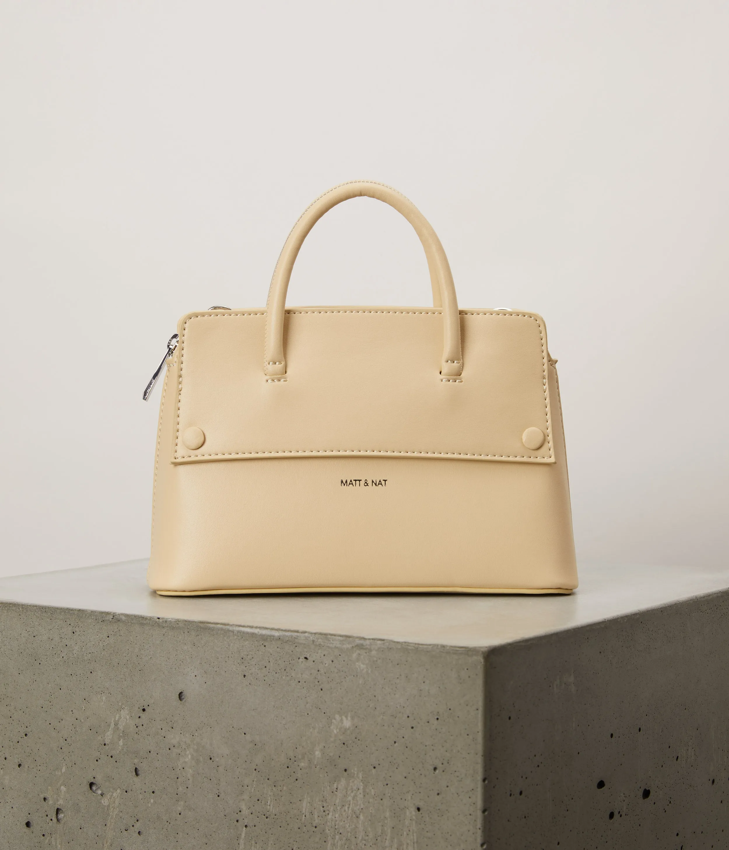 SILVA SM Small Vegan Satchel - UPPEAL