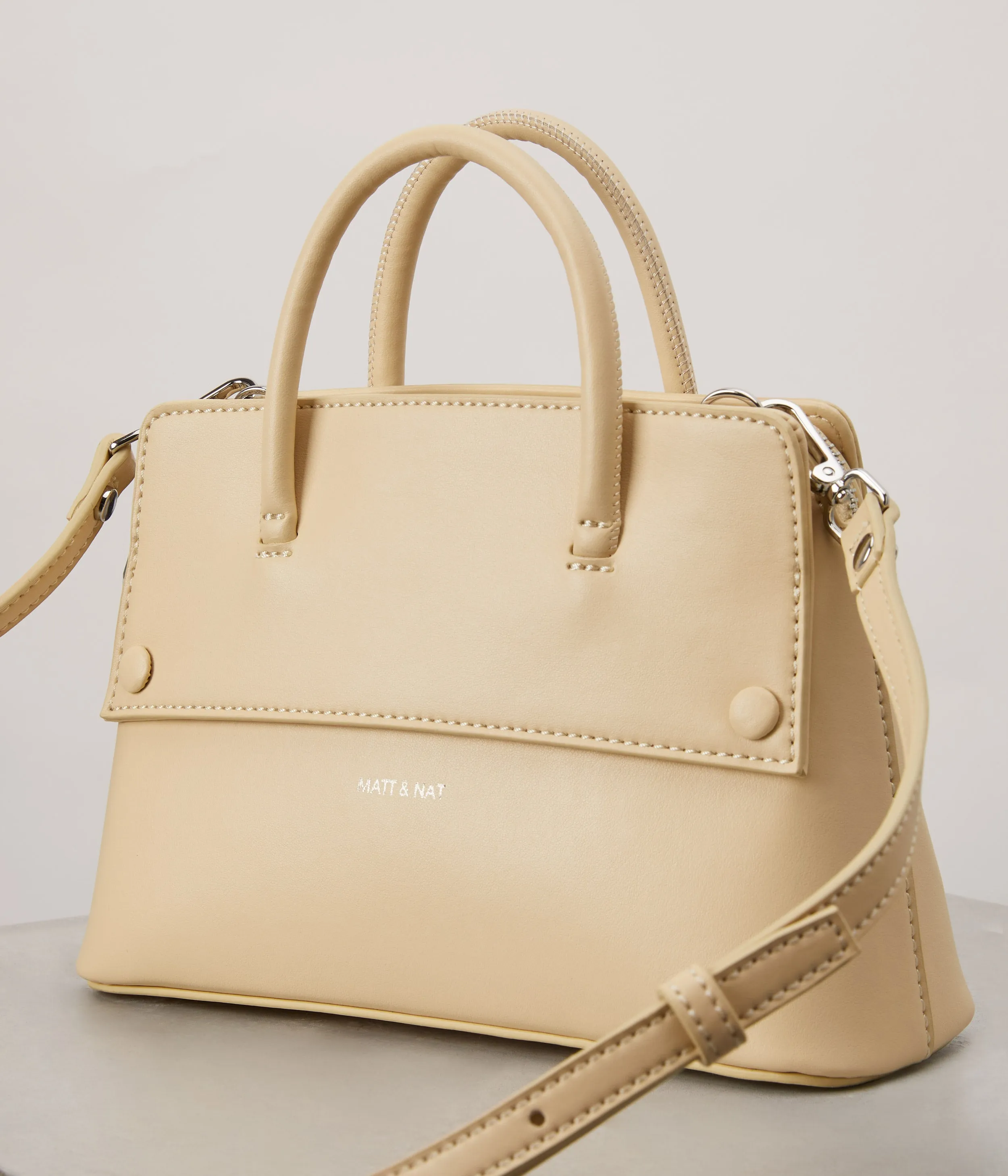 SILVA SM Small Vegan Satchel - UPPEAL