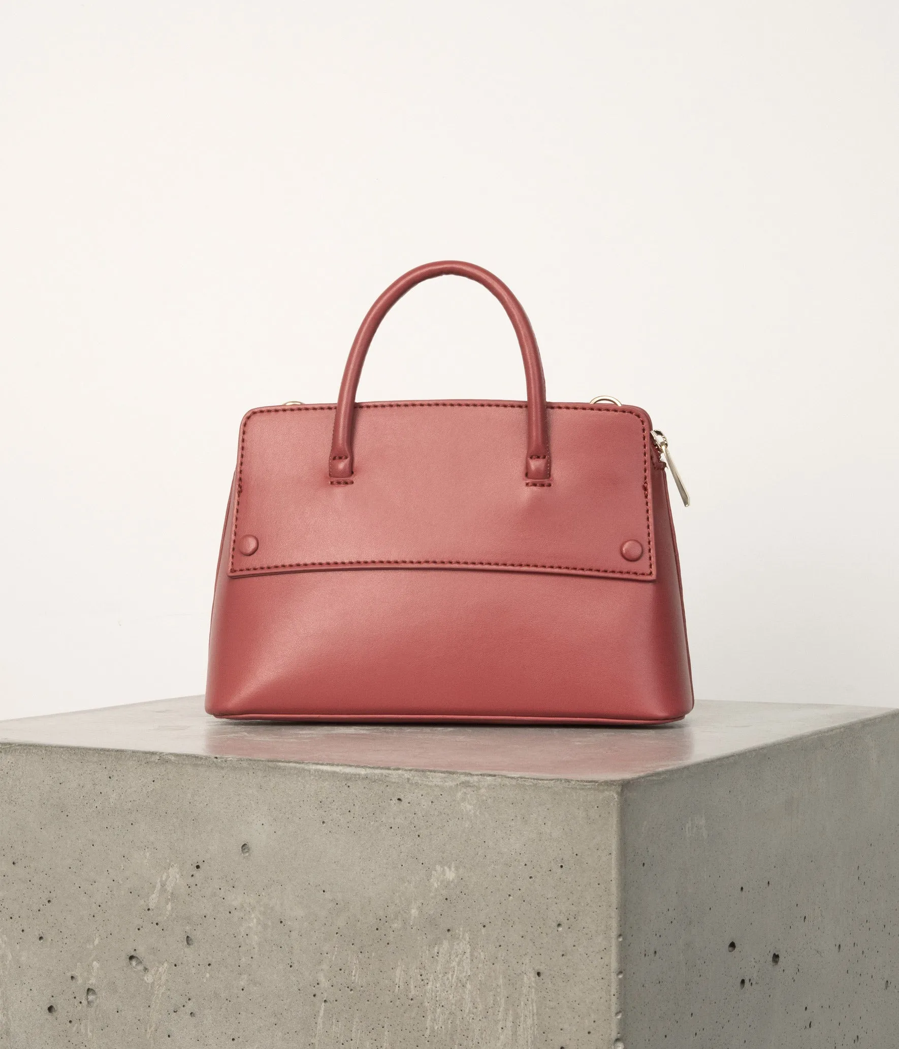 SILVA SM Small Vegan Satchel - UPPEAL