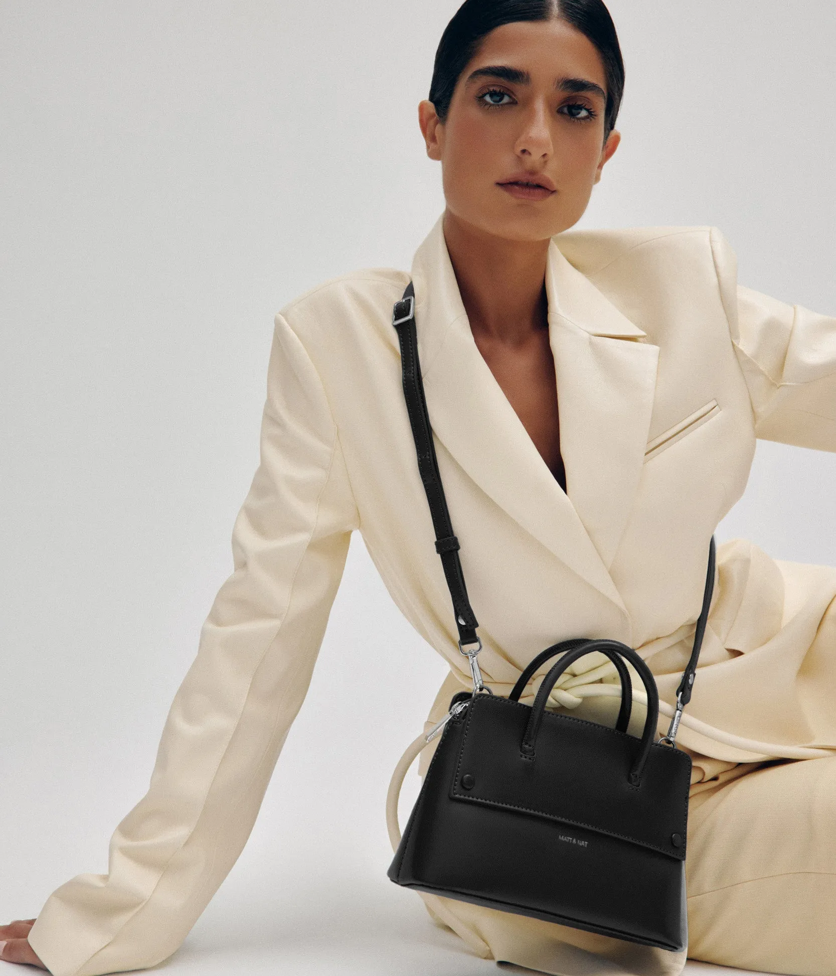 SILVA SM Small Vegan Satchel - UPPEAL