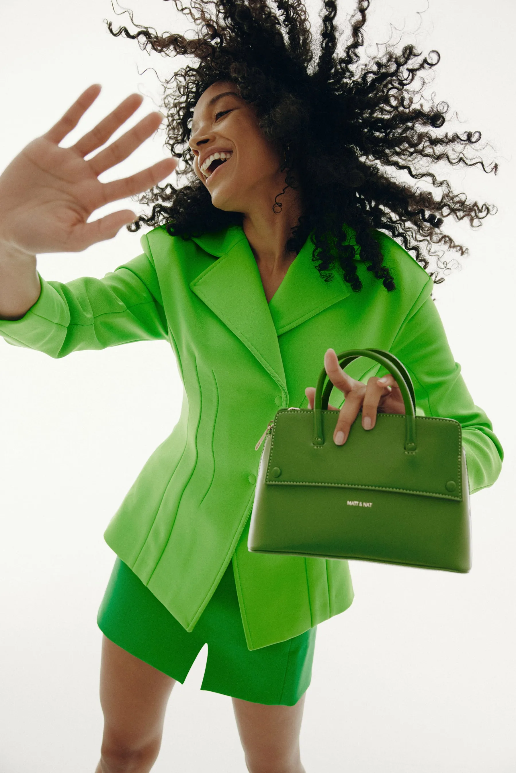 SILVA SM Small Vegan Satchel - UPPEAL