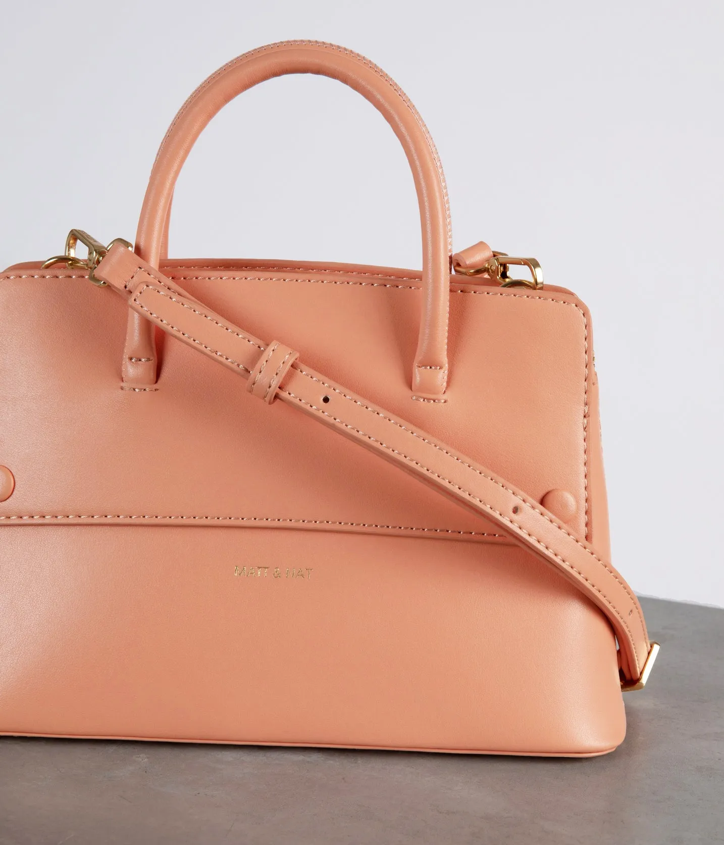 SILVA SM Small Vegan Satchel - UPPEAL