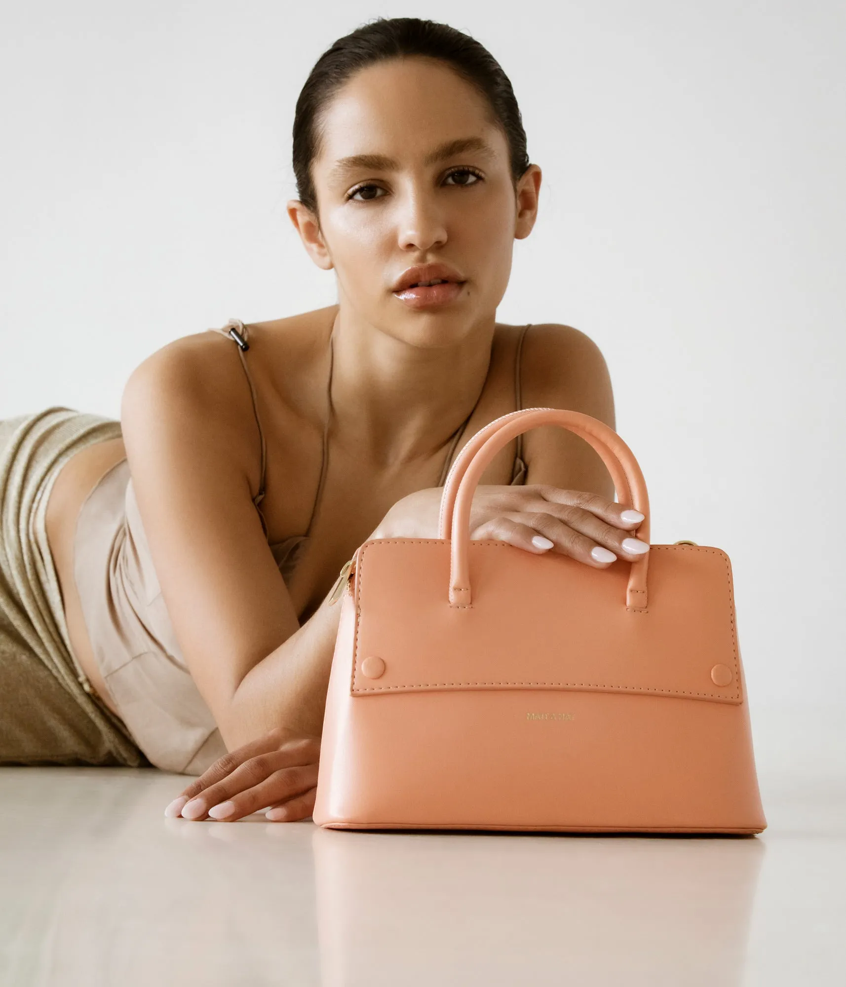 SILVA SM Small Vegan Satchel - UPPEAL