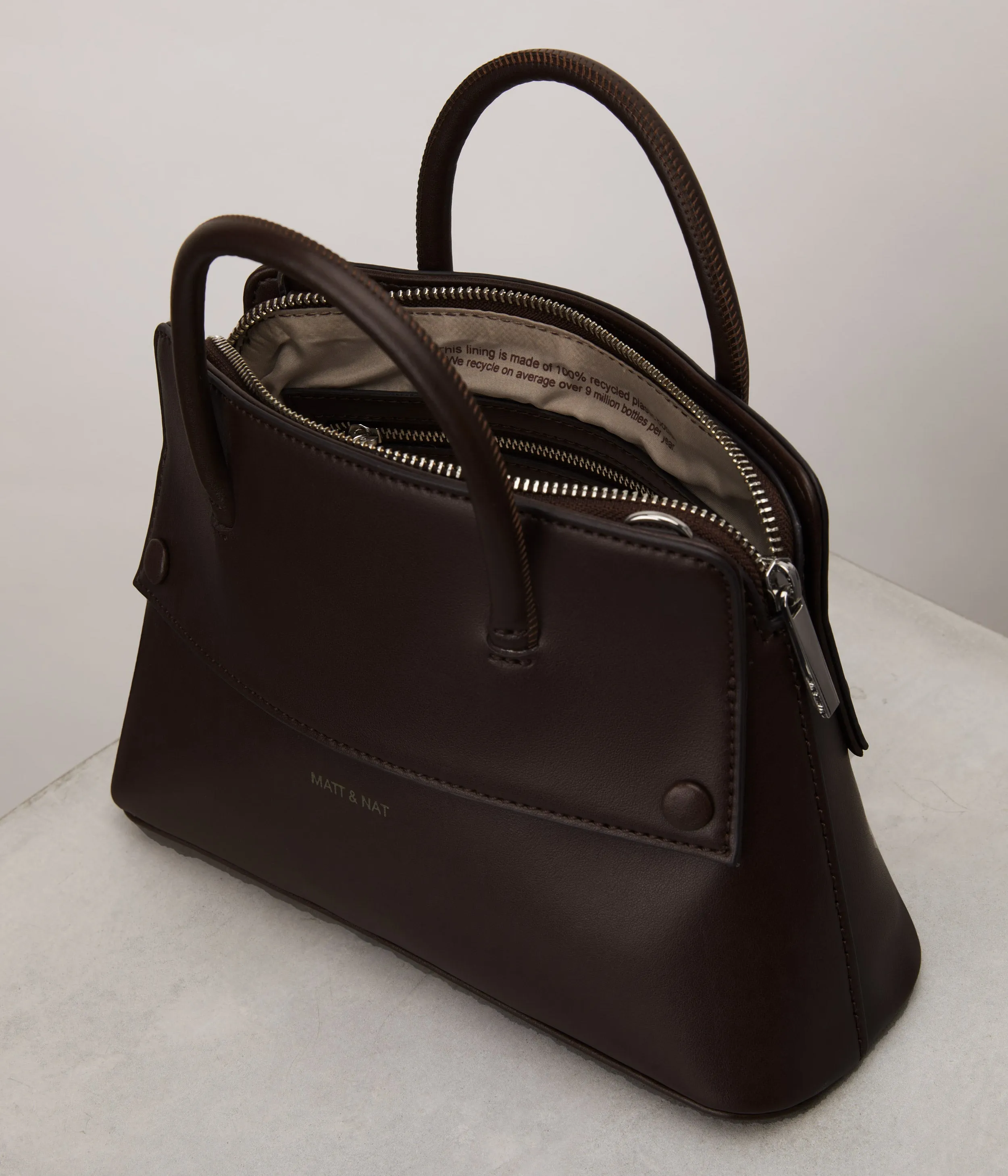 SILVA SM Small Vegan Satchel - UPPEAL