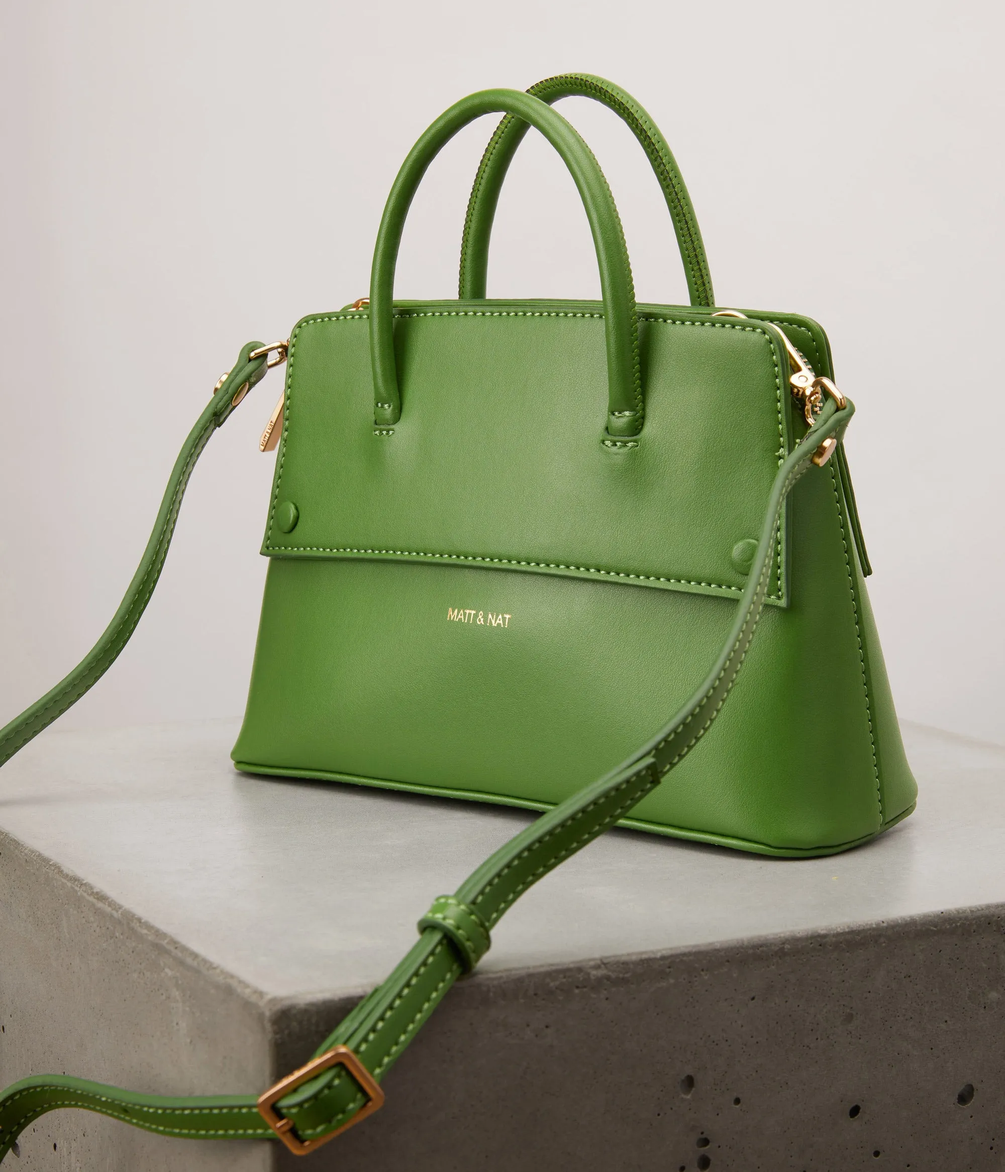 SILVA SM Small Vegan Satchel - UPPEAL
