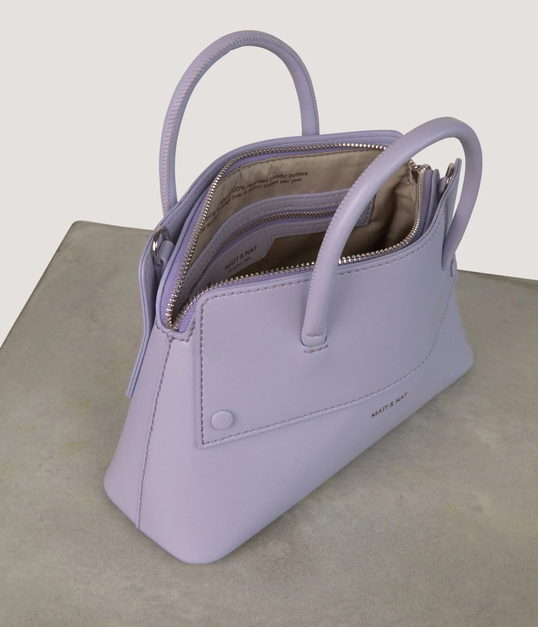 SILVA SM Small Vegan Satchel - UPPEAL