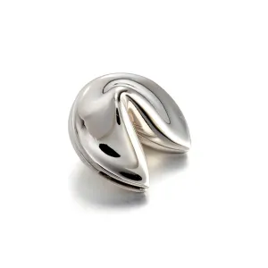 Silver Fortune Cookie Box, Small Jewelry Trays Organizer Pack