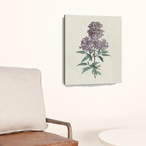 Singular Purple Blossom Branch Unframed Print Wall Art Decorative Accessories best selling