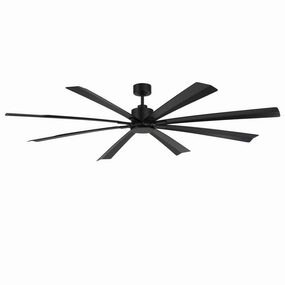 Size Matters 84"Ceiling Fan Matte Black Large Fans FANS best price