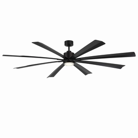 Size Matters 84"Ceiling Fan Matte Black Large Fans FANS best price