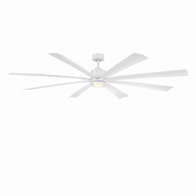 Size Matters 84"Ceiling Fan Matte White Large Fans FANS best price