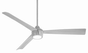 Skinnie 56"Ceiling Fan Grey Exterior Fans FANS limited time offer