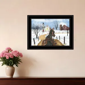 Sleigh Bells Ring 3 Black Framed Print Wall Art Buy Wall Decor with deals
