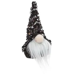 Small Black Sequin Santa Gnome Decorative Accessories low price