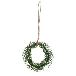 Small Pine Wreath Hanger 4" Budget Holiday Home Finds