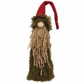 Small Standing Mossy Santa Gnome Decorative Accessories promo online