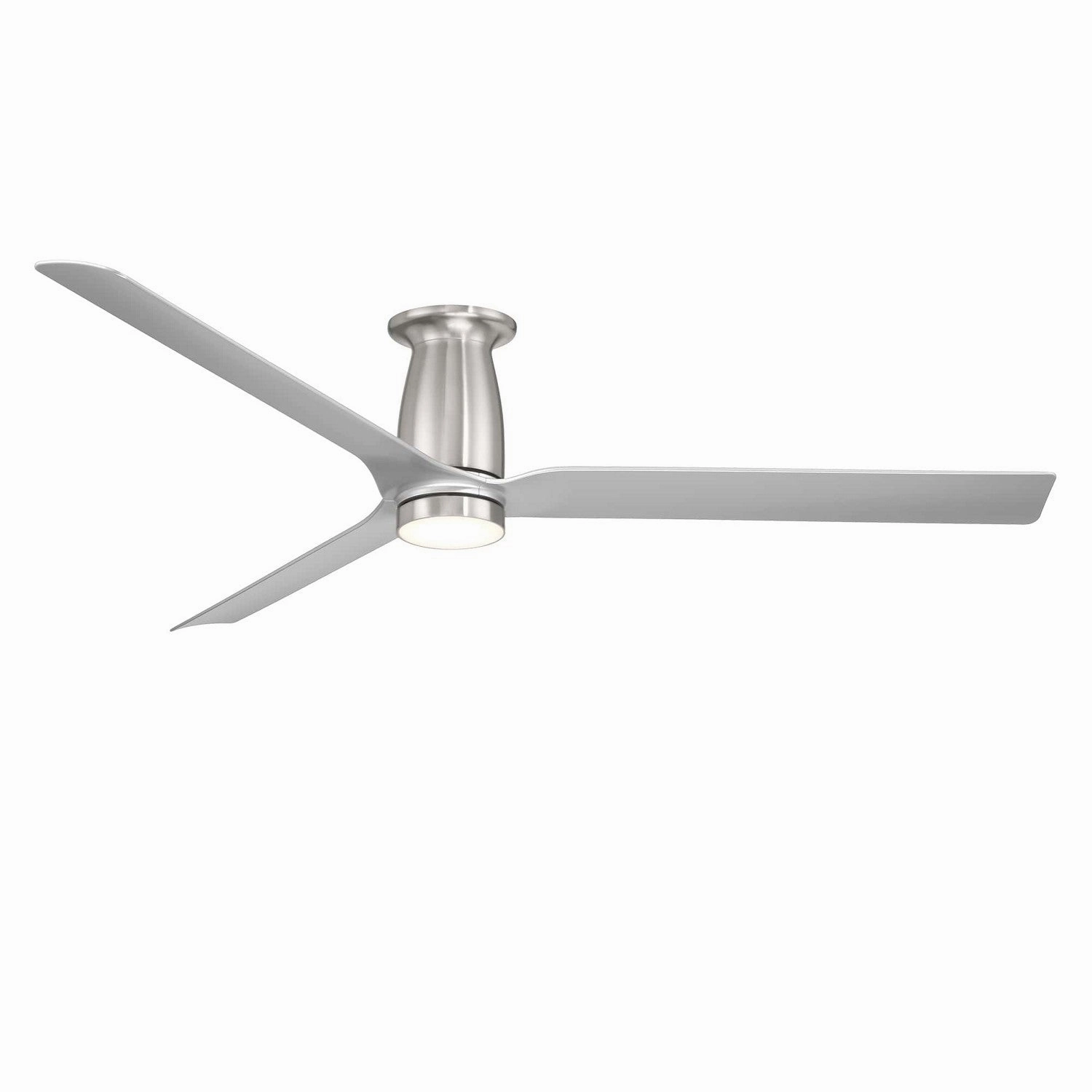 Smooth 52"Ceiling Fan Brushed Nickel/Silver Huggers FANS outlet store
