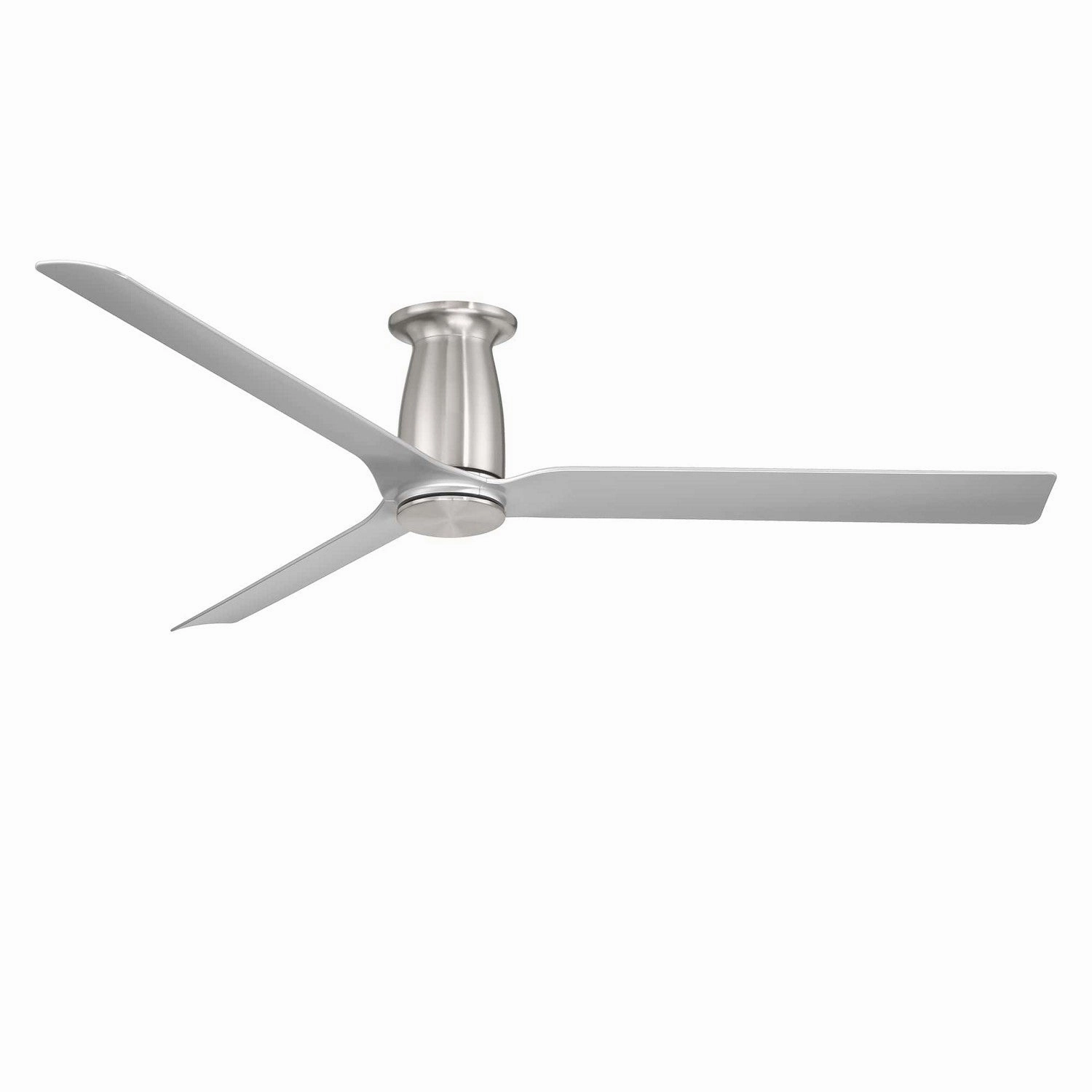Smooth 52"Ceiling Fan Brushed Nickel/Silver Huggers Fans low price shop