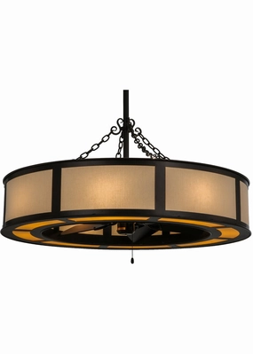 Smythe Craftsman 12 Light Chandel-Air Fandeliers FANS on sale now