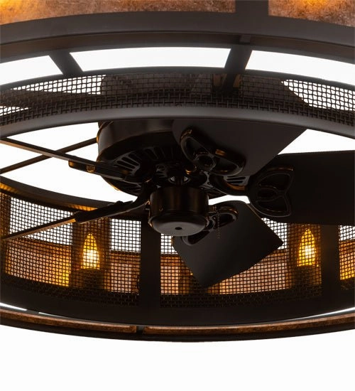 Smythe Craftsman 16 Light Chandel-Air Fandeliers at discount prices