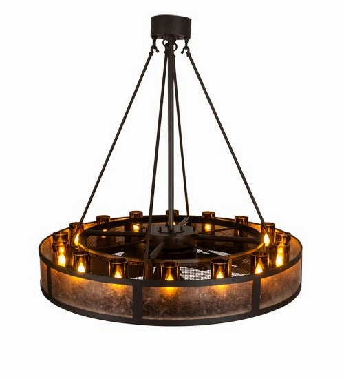 Smythe Craftsman 16 Light Chandel-Air Fandeliers at discount prices