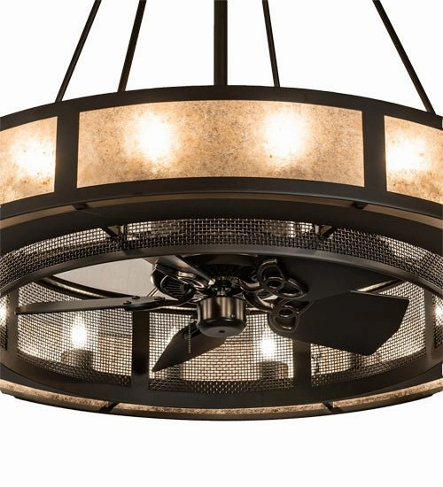 Smythe Craftsman 16 Light Chandel-Air Fandeliers at discount prices