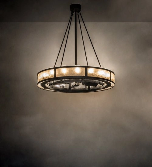 Smythe Craftsman 16 Light Chandel-Air Fandeliers at discount prices