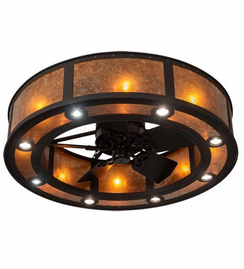 Smythe Craftsman 16 Light Chandel-Air Fandeliers at discount prices
