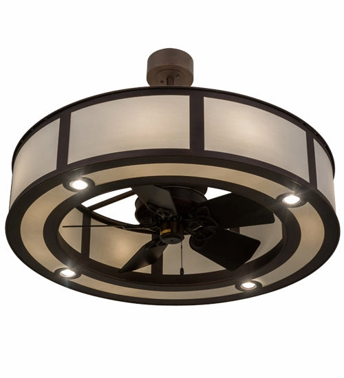 Smythe Craftsman Chandel-Air Fandeliers at discount prices