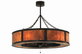 Smythe Craftsman Eight Light Chandel-Air Fandeliers FANS on sale now