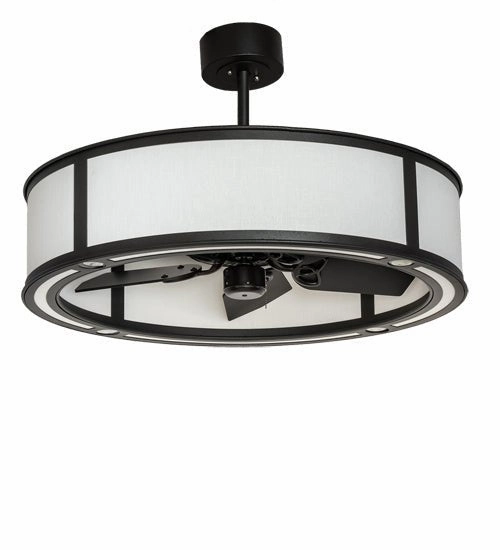 Smythe Craftsman Four Light Chandel-Air Fandeliers at discount prices