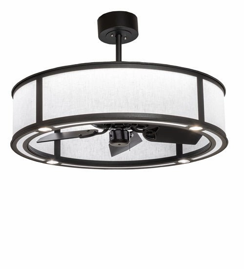 Smythe Craftsman Four Light Chandel-Air Fandeliers FANS on sale now