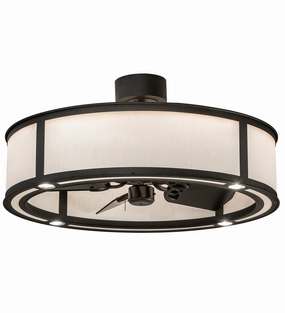 Smythe Craftsman LED Chandel-Air Fandeliers FANS on sale now