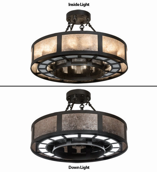 Smythe Craftsman LED Chandel-Air Fandeliers at discount prices