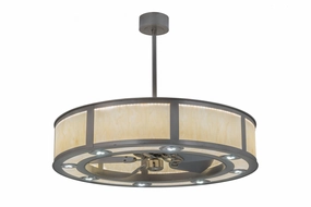 Smythe Craftsman LED Chandel-Air Fandeliers FANS on sale now
