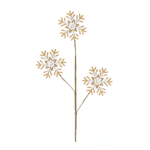 Snowflake Spray (Set of 6) 29"H Plywood Festive Decor online outlet