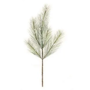 Snowy Silver Fir Spray 24" Cheap Holiday Home Decor