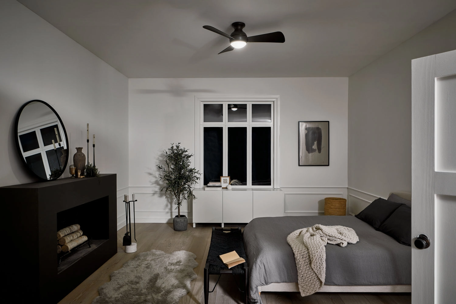 Sola 34"Ceiling Fan Olde Bronze Small Room Fans sale