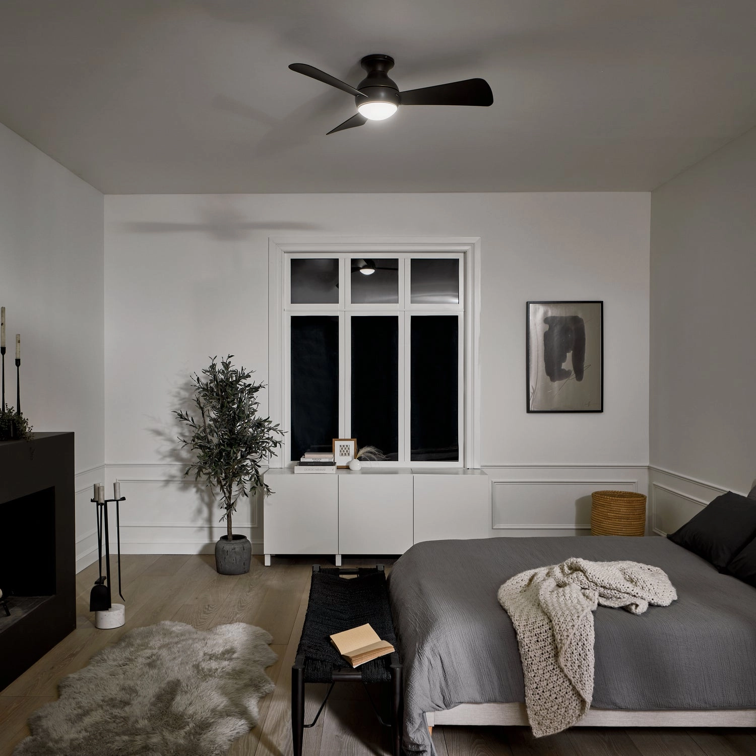 Sola 34"Ceiling Fan Olde Bronze Small Room Fans sale