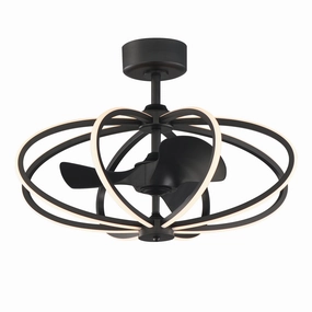 Solstice LED Fandelight Black Small Fans FANS hot deal
