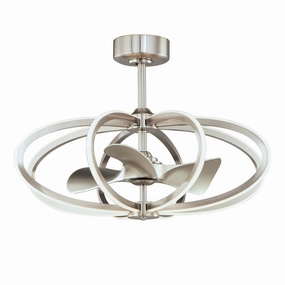 Solstice LED Fandelight Satin Nickel Fandeliers FANS on sale now