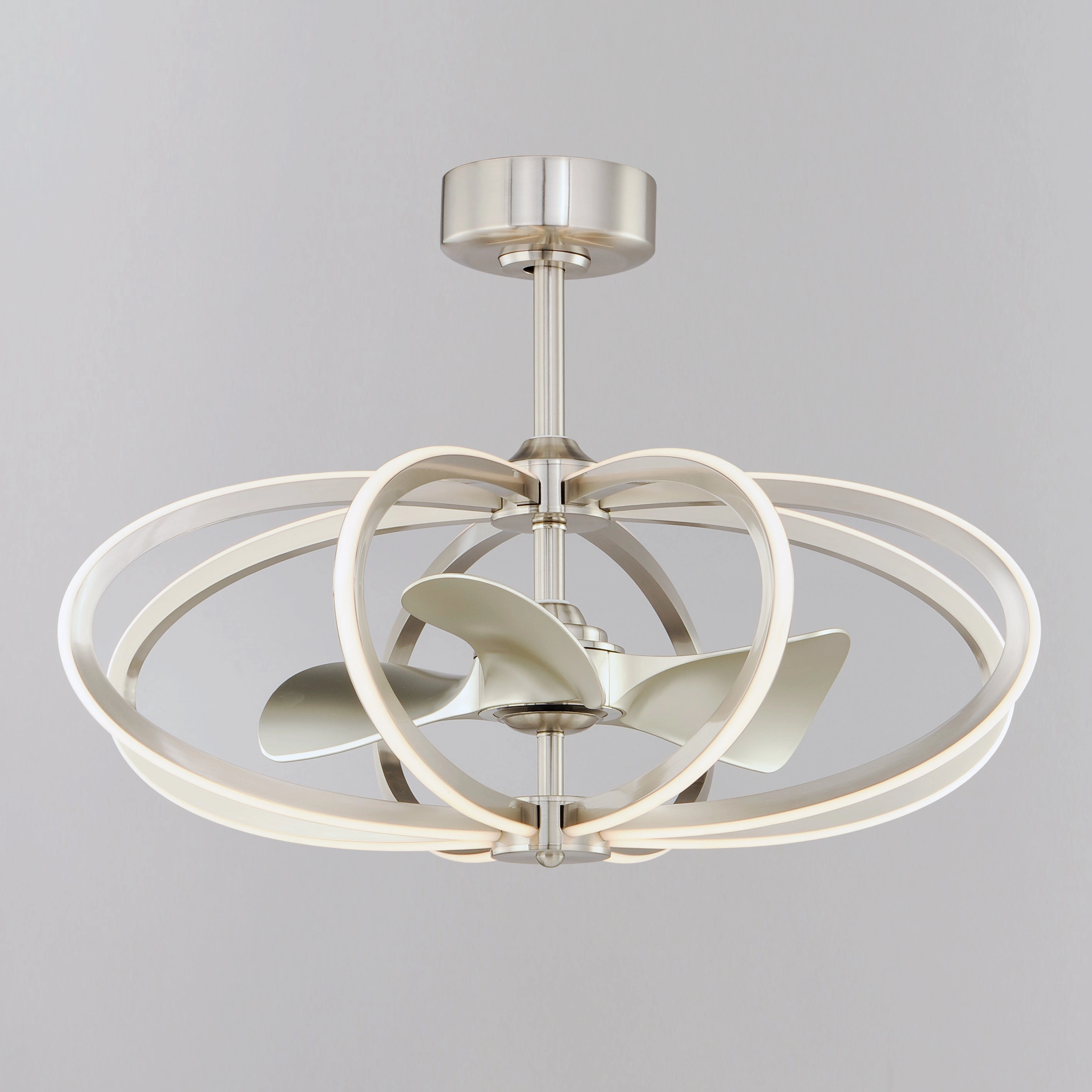 Solstice LED Fandelight Satin Nickel Fandeliers at discount prices