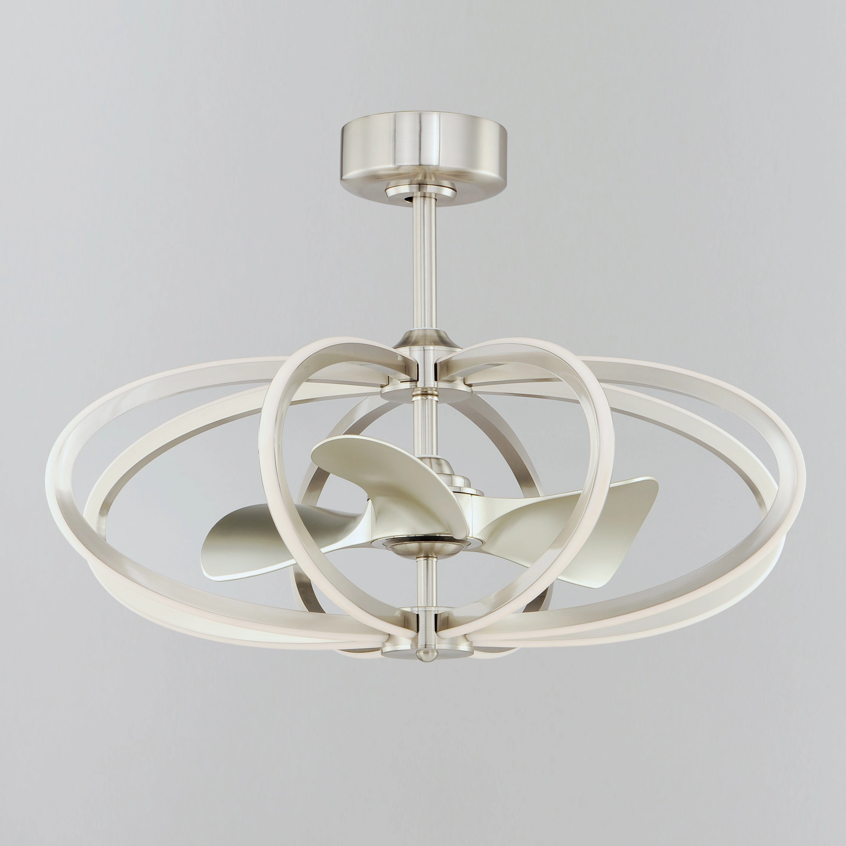 Solstice LED Fandelight Satin Nickel Fandeliers at discount prices