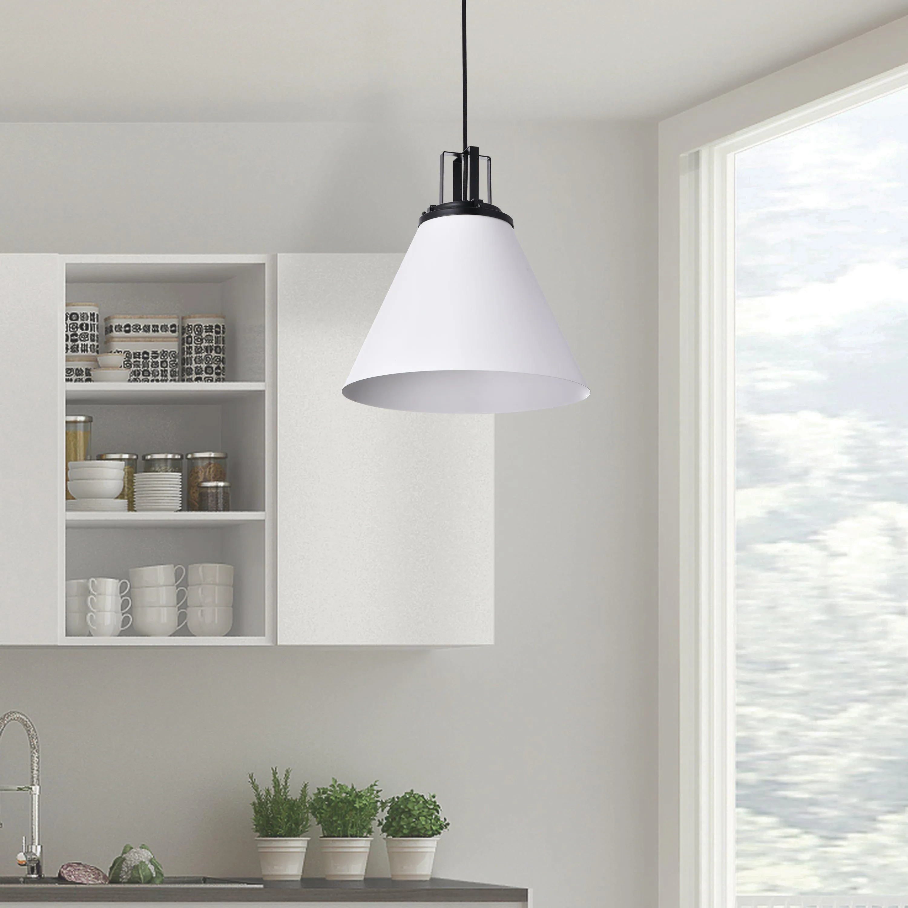 Sonus 1 Light 14 Inch Pendant