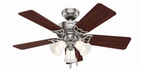 Southern Breeze 42"Ceiling Fan Brushed Nickel Small Fans FANS clearance