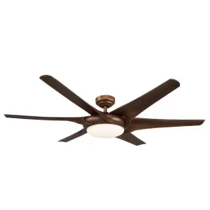 SPACE 60-INCH DC CEILING FAN WITH LED LIGHT Smart Fans Energy Saver