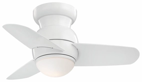 Spacesaver Led 26"Ceiling Fan White Small Fans FANS low price