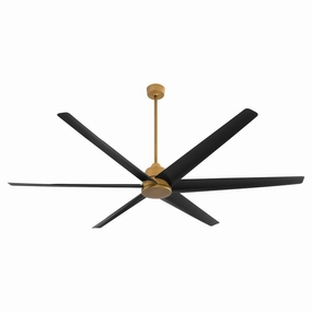 Spree 84"Patio Fan Brushed Brass Large Fans FANS best price