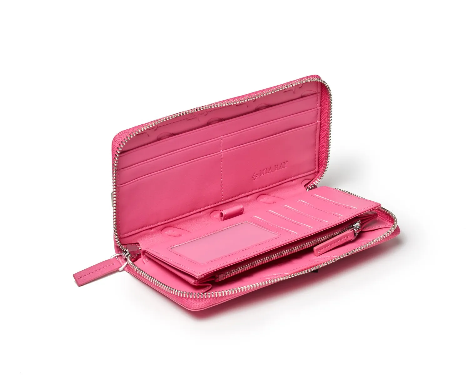 STANDARD SIGNATURE LOGO WALLET - HOT PINK
